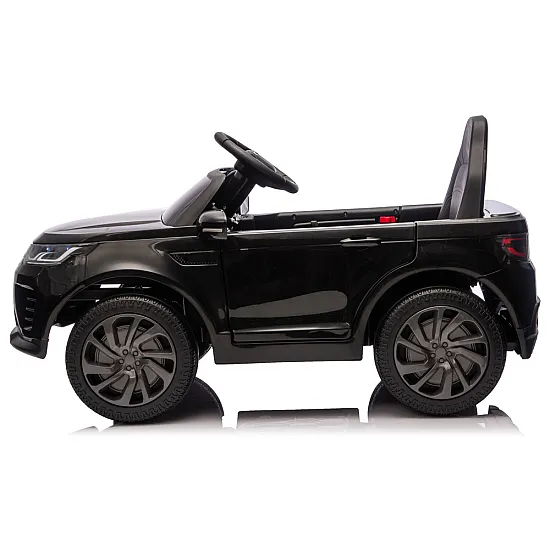 Juodas elektrinis automobilis Land Rover Discovery DLS-K06 Elektrinės mašinėlės vaikams