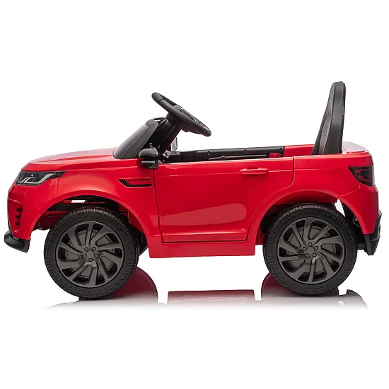 Raudonas elektrinis automobilis Land Rover Discovery DLS-K06 Elektrinės mašinėlės vaikams