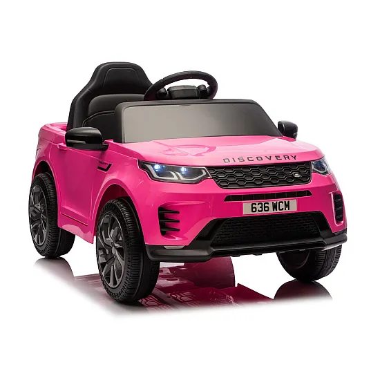 Rožinis elektrinis automobilis Land Rover Discovery DLS-K06 Elektrinės mašinėlės vaikams