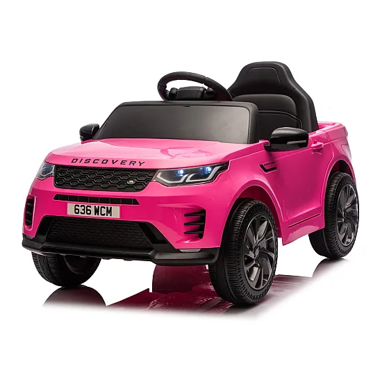 Rožinis elektrinis automobilis Land Rover Discovery DLS-K06 Elektrinės mašinėlės vaikams