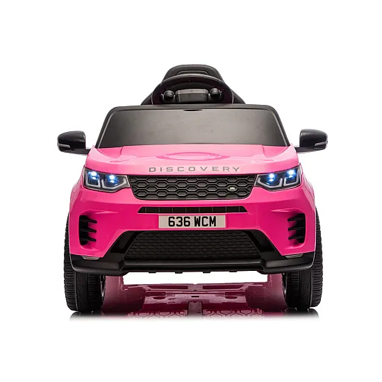 Rožinis elektrinis automobilis Land Rover Discovery DLS-K06 Elektrinės mašinėlės vaikams