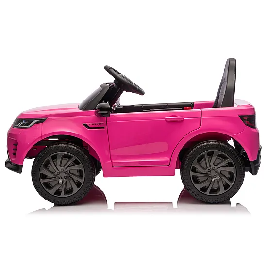 Rožinis elektrinis automobilis Land Rover Discovery DLS-K06 Elektrinės mašinėlės vaikams