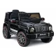 Juodas akumuliatorinis automobilis Mercedes AMG G 63