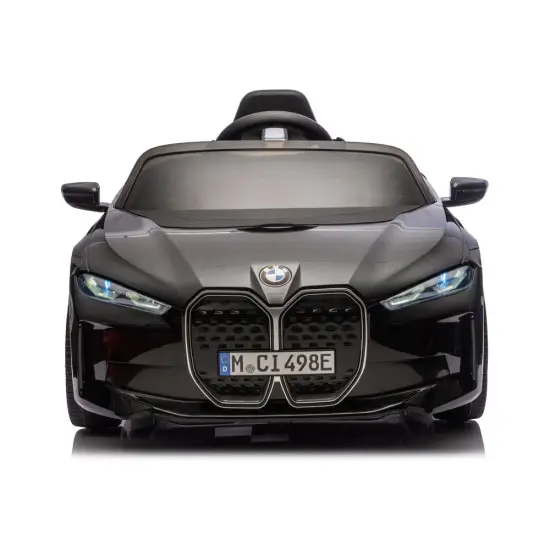 Juodas akumuliatorinis automobilis BMW i4 4x4 JE1009 Elektrinės mašinėlės vaikams