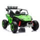Žalias Akumuliatorinis automobilis DM-109, 24 V, 4x4