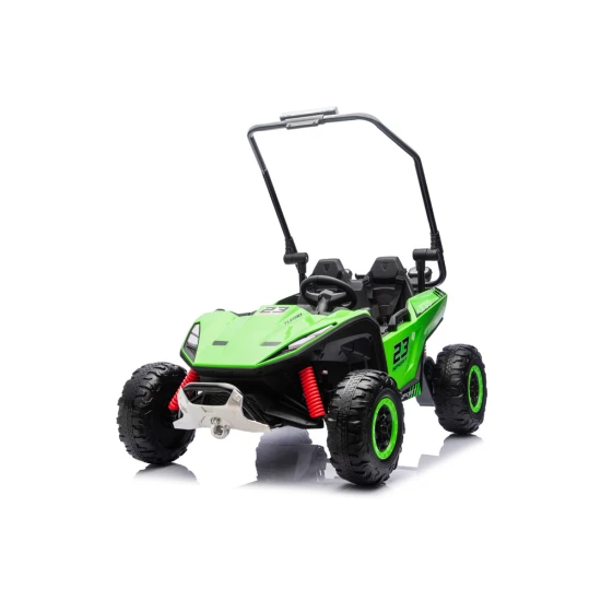 Žalias Akumuliatorinis automobilis DM-109, 24 V, 4x4 Elektrinės mašinėlės vaikams