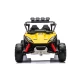 Geltonas akumuliatorinis automobilis DM-109, 24 V, 4x4 Elektrinės mašinėlės vaikams
