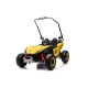 Geltonas akumuliatorinis automobilis DM-109, 24 V, 4x4 Elektrinės mašinėlės vaikams