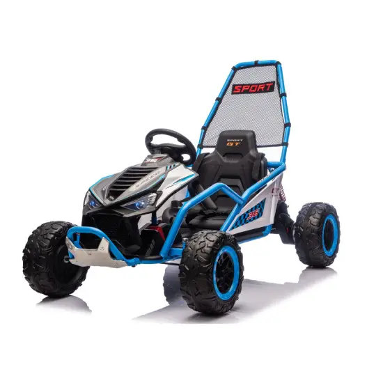 DM-107 – 24V7 baterijomis maitinama transporto priemonė su „Silent Blue“ varikliu Elektrinės mašinėlės vaikams