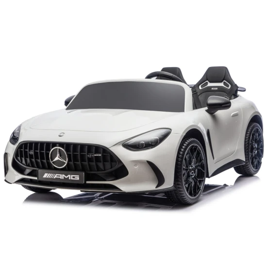 Baltas Mercedes GT63 AMG DK-GT63 24 V Elektrinės mašinėlės vaikams