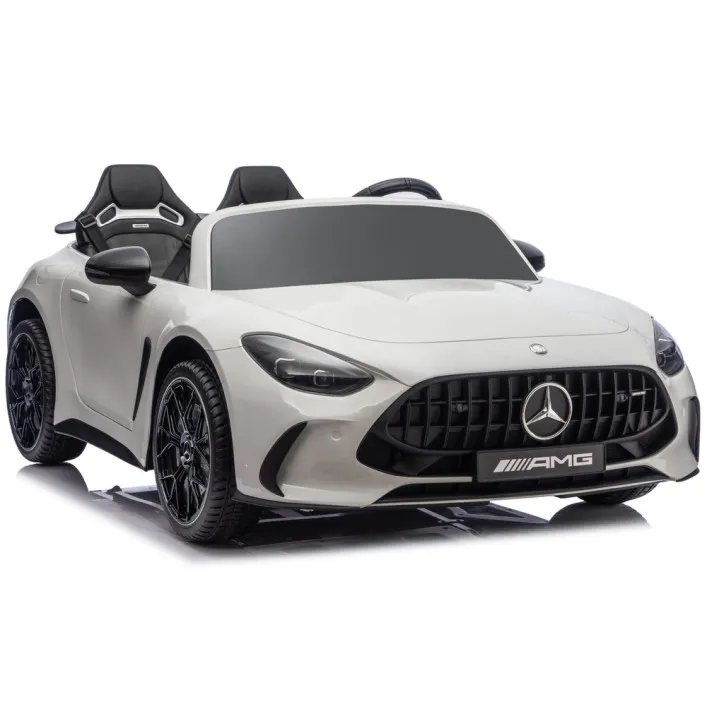 Baltas Mercedes GT63 AMG DK-GT63 24 V Elektrinės mašinėlės vaikams