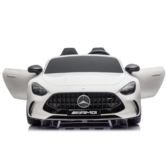 Baltas Mercedes GT63 AMG DK-GT63 24 V Elektrinės mašinėlės vaikams