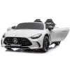 Baltas Mercedes GT63 AMG DK-GT63 24 V Elektrinės mašinėlės vaikams