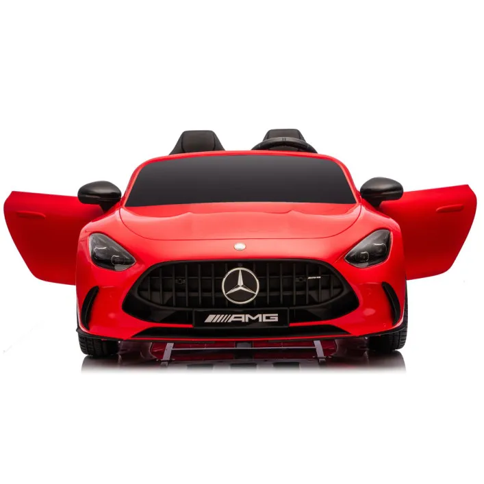 Raudonas Mercedes GT63 AMG DK-GT63 24 V Elektrinės mašinėlės vaikams