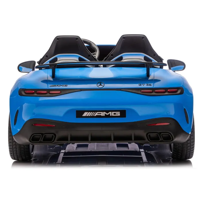 Mėlynas Mercedes GT63 AMG DK-GT63“ 24 V Elektrinės mašinėlės vaikams