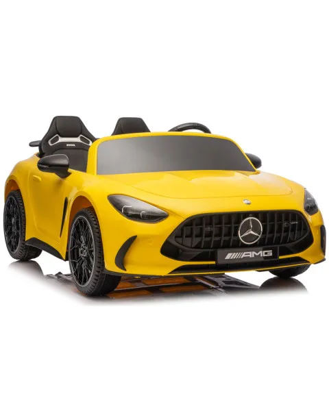 Elektrinė mašinėlė vaikams Mercedes GT63 AMG DK-GT63“ 24 V, geltona