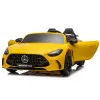 Geltonas Mercedes GT63 AMG DK-GT63“ 24 V akumuliatorinis automobilis Elektrinės mašinėlės vaikams
