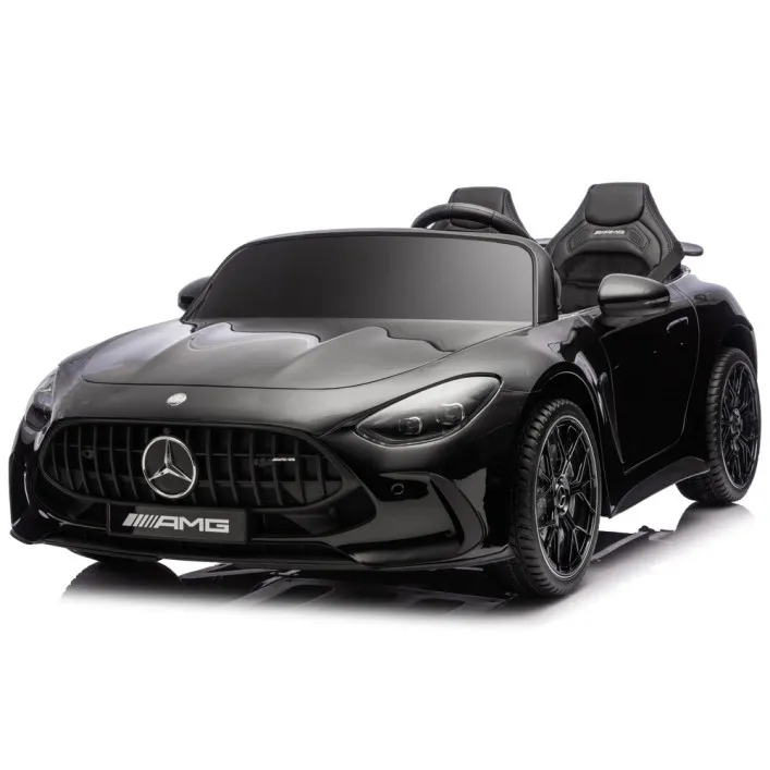 Juodas Mercedes GT63 AMG DK-GT63“ 24 V automobilis Elektrinės mašinėlės vaikams