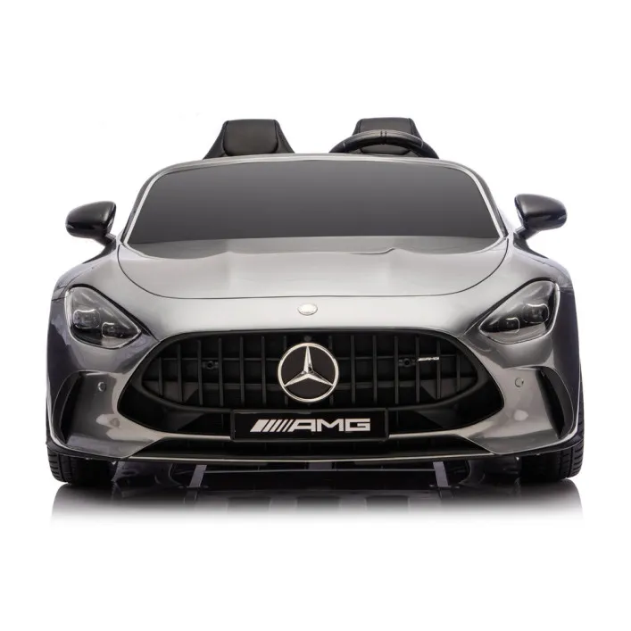 Pilkos Mercedes GT63 AMG DK-GT63 24 V elektrinis vaikiškas automobilis Elektrinės mašinėlės vaikams
