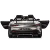 Pilkos Mercedes GT63 AMG DK-GT63 24 V elektrinis vaikiškas automobilis Elektrinės mašinėlės vaikams