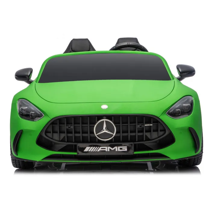 Žalios Mercedes GT63 AMG DK-GT63 24 V akumuliatorinis automobilis Elektrinės mašinėlės vaikams