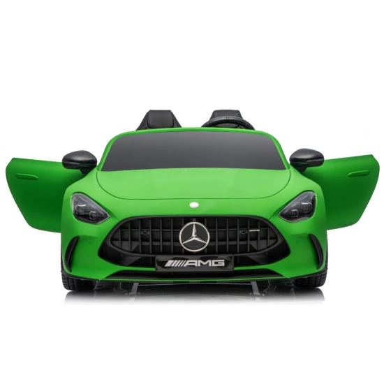 Žalios Mercedes GT63 AMG DK-GT63 24 V akumuliatorinis automobilis Elektrinės mašinėlės vaikams