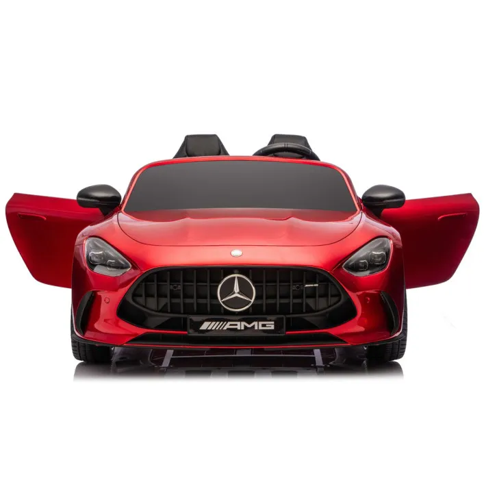 Raudonas Mercedes GT63 AMG DK-GT63 24 V akumuliatorinis automobilis Elektrinės mašinėlės vaikams