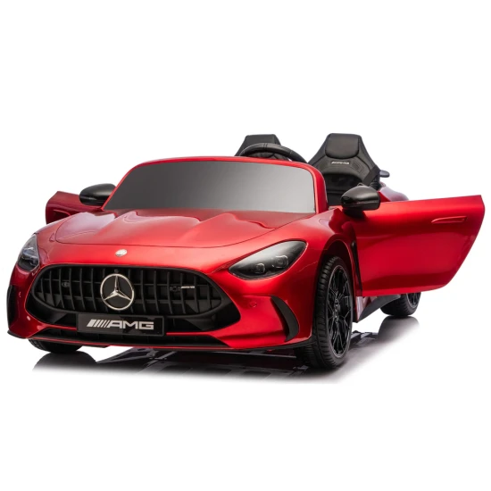Raudonas Mercedes GT63 AMG DK-GT63 24 V akumuliatorinis automobilis Elektrinės mašinėlės vaikams