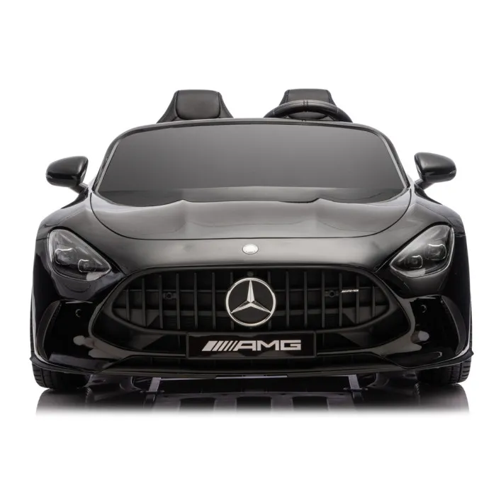 Juodas Mercedes GT63 AMG DK-GT63 24 V automobilis Elektrinės mašinėlės vaikams