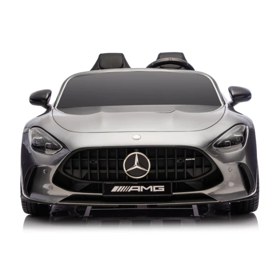 Pilkas Mercedes GT63 AMG DK-GT63 24 V elektrinis vaikiškas automobilis Elektrinės mašinėlės vaikams