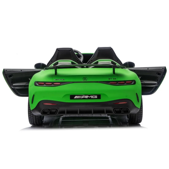 Žalias Mercedes GT63 AMG DK-GT63 24 V akumuliatorinis automobilis Elektrinės mašinėlės vaikams