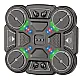 Interactive Musical Boxing Shield with LED Lights 3 Levels Black Stalo ir sporto žaidimai