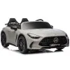 Šviesiai pilkas Mercedes GT63 AMG DK-GT63 24 V akumuliatorinis automobilis Elektrinės mašinėlės vaikams