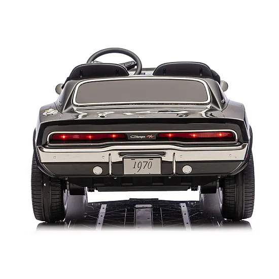 Dodge Charger R/T DLS-K12 24V7Ah Black Battery Car Elektriskās mašīnas bērniem