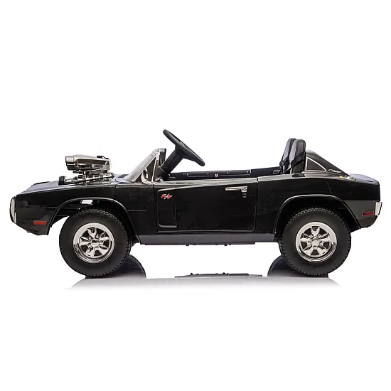 Dodge Charger R/T DLS-K12 24V7Ah Black Battery Car Elektriskās mašīnas bērniem