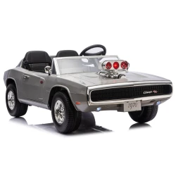 Battery-powered gray Dodge Charger R/T DLS-K12 