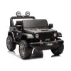 Juodas elektrinis automobilis Jeep Rubicon DK-JWR556 Elektrinės mašinėlės vaikams