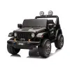 Juodas elektrinis automobilis Jeep Rubicon DK-JWR556 Elektrinės mašinėlės vaikams