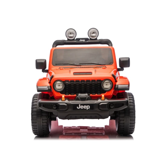 Oranžinis elektrinis automobilis Jeep Rubicon DK-JWR556 Elektrinės mašinėlės vaikams