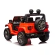 Oranžinis elektrinis automobilis Jeep Rubicon DK-JWR556 Elektrinės mašinėlės vaikams