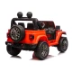 Oranžinis elektrinis automobilis Jeep Rubicon DK-JWR556 Elektrinės mašinėlės vaikams