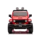 Raudonas elektrinis automobilis Jeep Rubicon DK-JWR556 Elektrinės mašinėlės vaikams