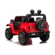 Raudonas elektrinis automobilis Jeep Rubicon DK-JWR556 Elektrinės mašinėlės vaikams