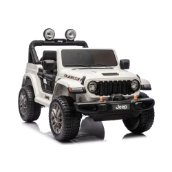Baltas elektrinis automobilis Jeep Rubicon DK-JWR556
