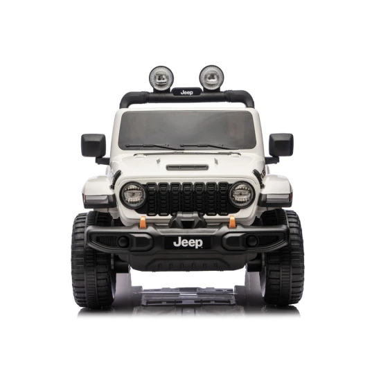 Jeep Rubicon 4x4 DK-JWR556 4x200W 24V White Battery-Operated Vehicle Elektrinės mašinėlės vaikams