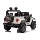 Jeep Rubicon 4x4 DK-JWR556 4x200W 24V White Battery-Operated Vehicle Elektrinės mašinėlės vaikams