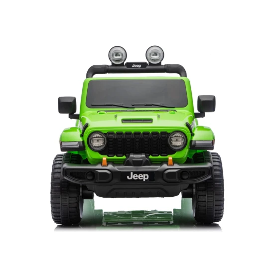 Žalias elektrinis automobilis Jeep Rubicon DK-JWR556 Elektrinės mašinėlės vaikams