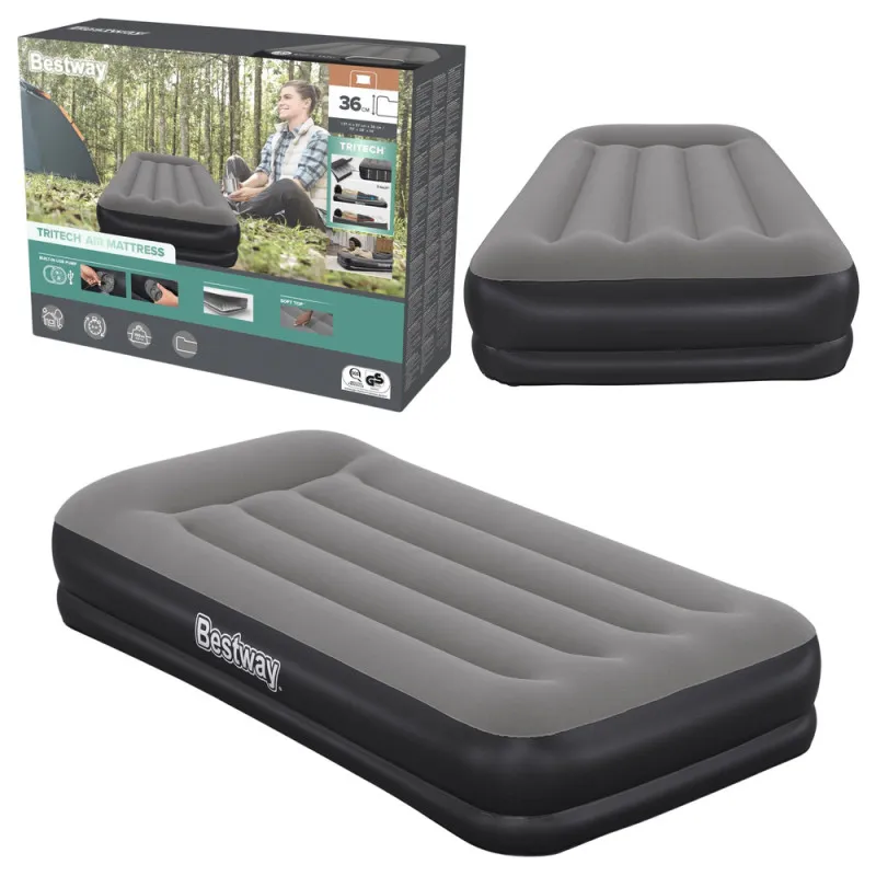 Tritech Inflatable Mattress, 191x97 cm, Bestway 671BT