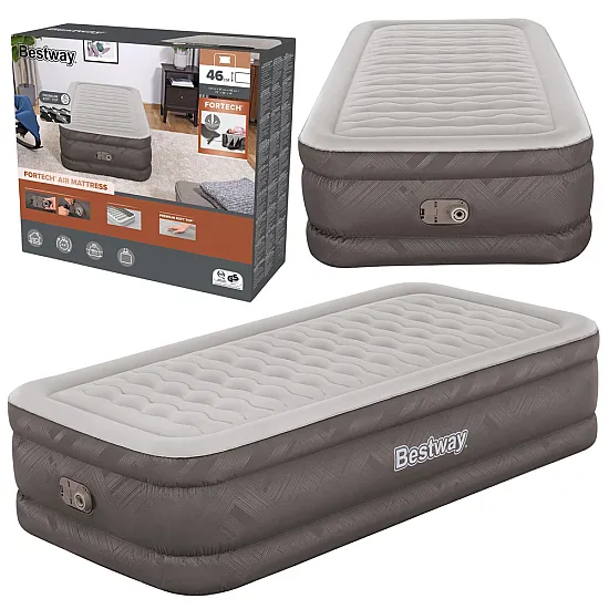 Vienvietis pripučiamas čiužinys su elektriniu siurbliu 191 x 97 cm„Bestway 69048