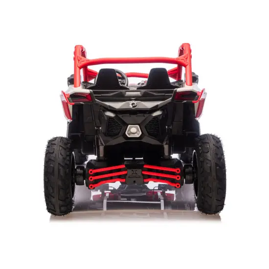Raudonas akumuliatorinis automobilis Maverick CAN-AM Turbo Strong Air Elektrinės mašinėlės vaikams